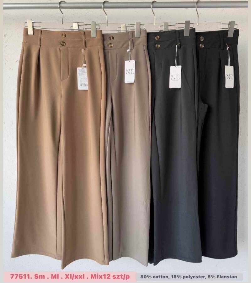 Spodnie damskie Roz S-2XL, Mix Kolor Paczka 12 szt 1